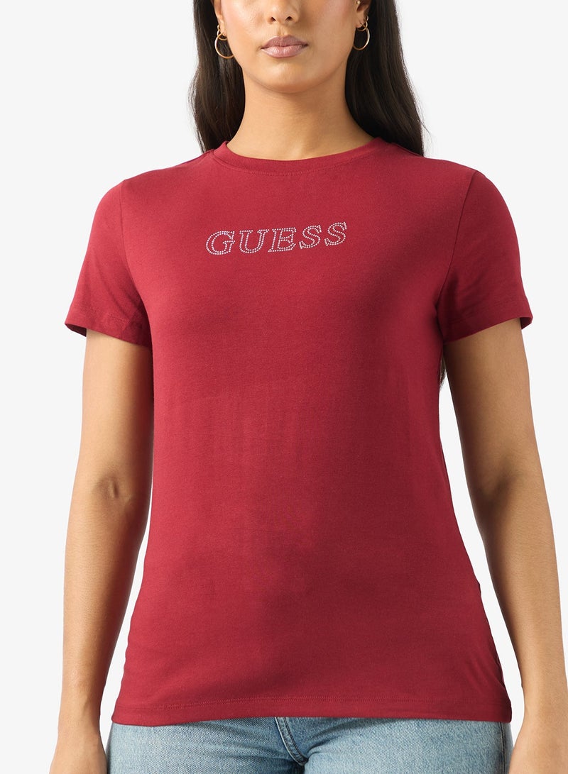 GUESS Briana Short Sleeve T-Shirt - Image 3